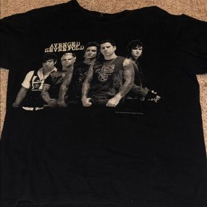 Avenged sevenfold tour shirt 2008